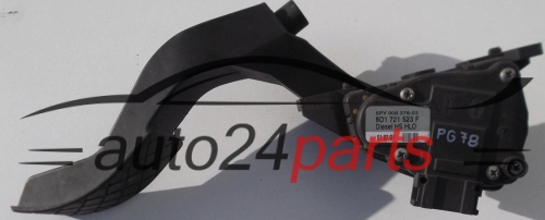 ACCELERATOR PEDAL ELECTRIC THROTTLE AUDI A6 1.9 TDI 8D1 721 523 F, 8D1721523F, 6 PV 008 376-03, 6PV00837603