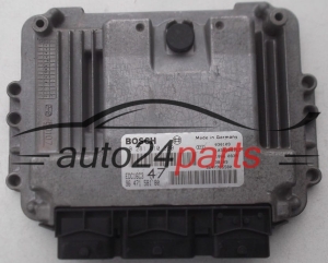 CALCULATEUR MOTEUR PEUGEOT 307 1.4 HDI BOSCH 0 281 010 390, 0281010390, 96 471 581 80, 9647158180, 9647785580, 1039S00913, EDC16C3 47