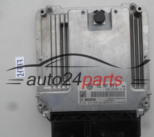 Μονάδα Ελέγχου Κινητήρα AUDI VW VOLKSWAGEN BOSCH 0 281 015 076, 0281015076, 03L 907 309 A, 03L907309A, EDC17CP20