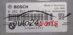 Μονάδα Ελέγχου Κινητήρα BMW E90 2.0 D BOSCH  0281017446, DME  8512291