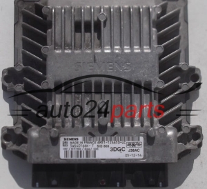 CENTRALINA DO MOTORE FORD FOCUS KUGA 2.0 TDCI SIEMENS 5WS40166K-T, 5WS40166KT, FoMoCo 6M51-12A650-UC, 6M5112A650UC, 3DGC, SID803 