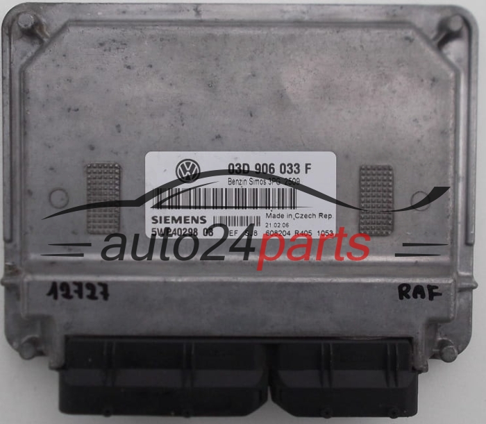 CENTRALINA DO MOTORE VOLKSWAGEN POLO SIEMENS 5WP40298 03