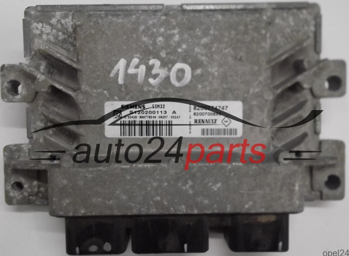 calculateur moteur pour renault twingo 1.2