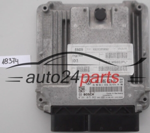 KOMPUTER STEROWNIK SILNIKA VW VOLKSWAGEN EOS 2.0 TDI BOSCH 0 281 015 883, 0281015883, 03L 906 022 PL, 03L906022PL, 03L906022G, EDC17CP14 - 18374