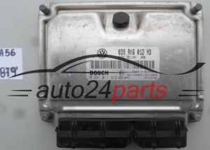 KOMPUTER STEROWNIK SILNIKA SEAT LEON TOLEDO 1.9 TDI ASV 038 906 012 HD, 038906012HD, BOSCH 0 281 011 312, 0281011312, DIESEL EDC15UM+ 4890, 1039S02423 -  879