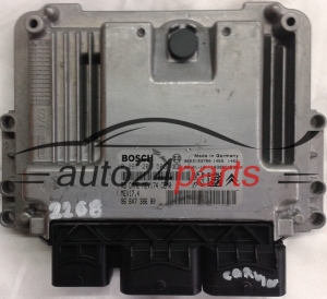 ECU CENTRALITA DE MOTOR PEUGEOT 207 CC 1.6 16V 9664738680 9663193780 BOSCH 0261201505 1039S21830 RB CMME MEV174 CEM0 MEV17.4