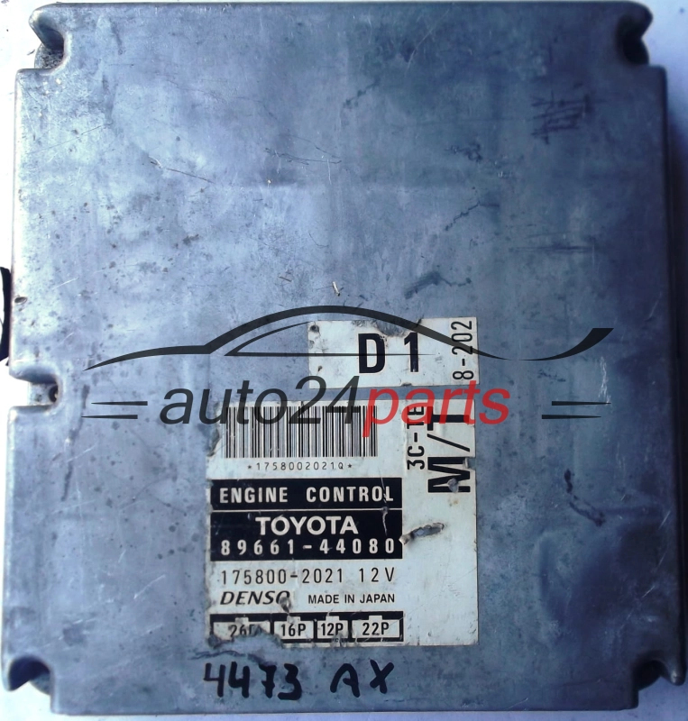 ECU Engine Controller TOYOTA PICNIC 2.2 TD 8966144080 1758002021