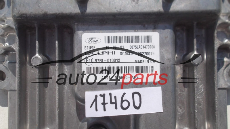 KOMPUTER STEROWNIK SILNIKA FORD 2.0 TDCI DELPHI 28270075, AG91-12A650-AHF