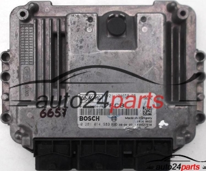 CALCULATEUR MOTEUR FORD FIESTA 1.6 TDCI BOSCH 0 281 014 989, 0281014989, 8V21-12A650, 8V21-12A650 - PB 