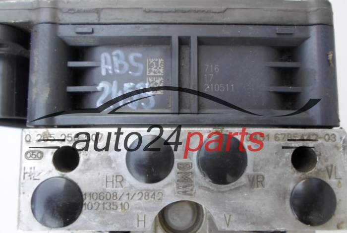 Αντλία αβς BMW 5 BOSCH 0 265 250 507, 0265250507, 34516785442-03, 3451678544203, 0265960428