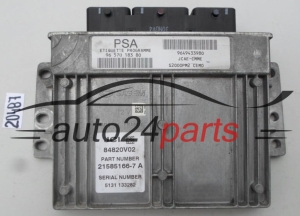 KOMPUTER STEROWNIK SILNIKA CITROEN C2 1.4 Sagem 21585166-7 A, 215851667A, PSA 96 570 183 80, 9657018380, 9649433980 - 20487, 22368