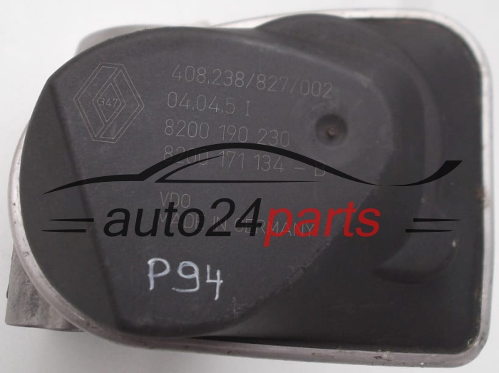 CUERPO DE MARIPOSA RENAULT MEGANE SCENIC 408.238/827/002