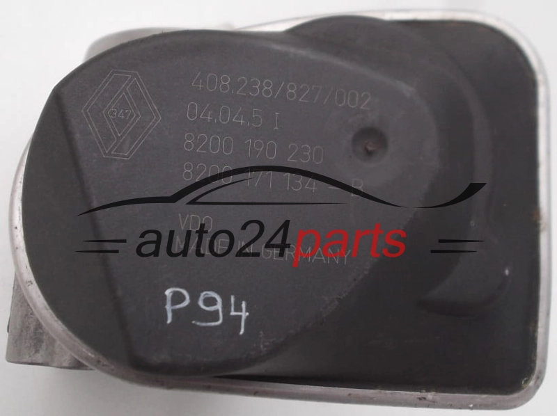 CUERPO DE MARIPOSA RENAULT MEGANE SCENIC 408.238/827/002
