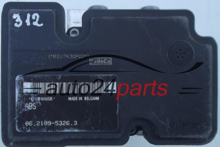 Pompa ABS i sterownik FORD FIESTA 8V512M110AB 06210205474 06210953263