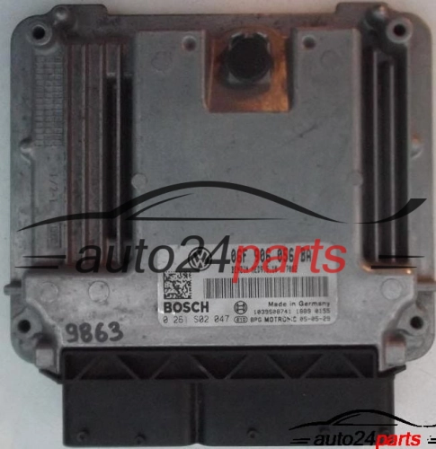 ΜΟΝΑΔΑ ΕΛΕΓΧΟΥ ΚΙΝΗΤΗΡΑ SEAT ALTEA 2.0 FSI BOSCH 0261S02047, 06F906056BA