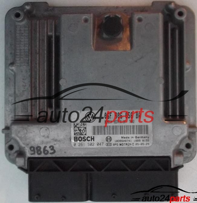 ΜΟΝΑΔΑ ΕΛΕΓΧΟΥ ΚΙΝΗΤΗΡΑ SEAT ALTEA 2.0 FSI BOSCH 0261S02047, 06F906056BA