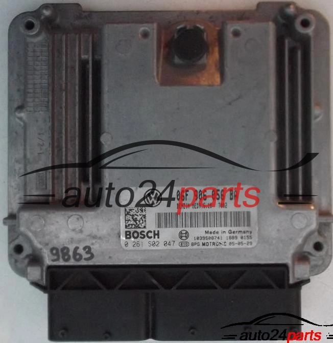ΜΟΝΑΔΑ ΕΛΕΓΧΟΥ ΚΙΝΗΤΗΡΑ SEAT ALTEA 2.0 FSI BOSCH 0261S02047, 06F906056BA