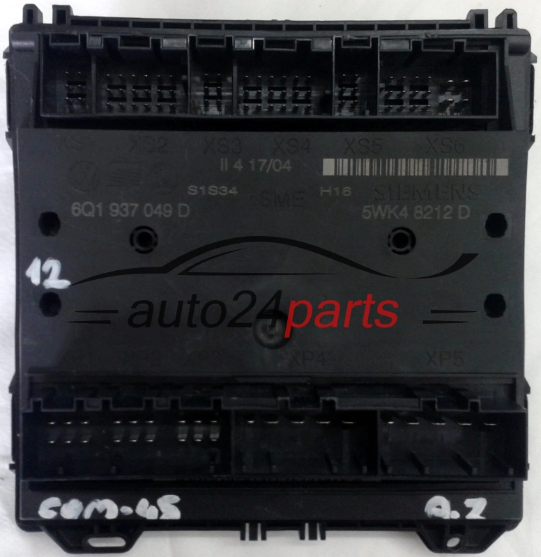 KOMFORTSTEUERGERÄT SEAT IBIZA SKODA FABIA VW POLO 6Q1937049D