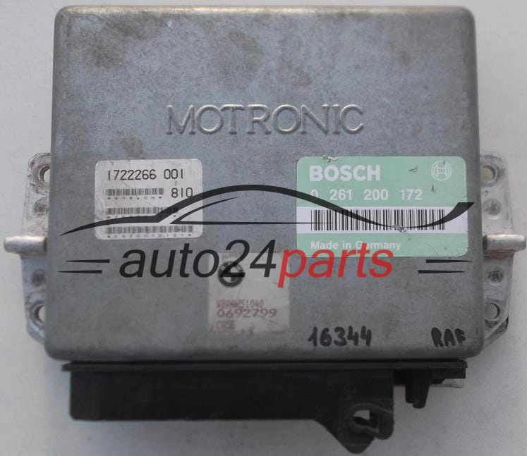 Μονάδα Ελέγχου Κινητήρα BMW E34 520I 2.0, BOSCH 0 261 200 172, 0261200172