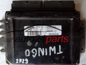 MOTORSTEUERGERÄT ECU STEUERGERÄT RENAULT TWINGO 1.2 SIEMENS SIRIUS 32N S110130102A S110130102 A, 8200044443 8200044437