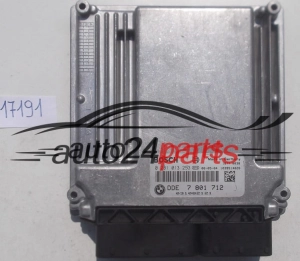ECU ENGINE CONTROLLER BMW E60 E61 3.0 D BOSCH 0 281 013 253, 0281013253, DDE 7 801 712, DDE7801712, 7801712