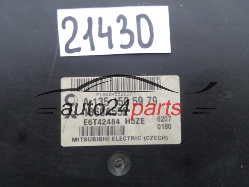 KOMPUTER STEROWNIK SILNIKA MITSUBISHI COLT 1.3 A1351505979, 1351505979, A 135 150 59 79, 1860A552, E6T42484 H5ZE 