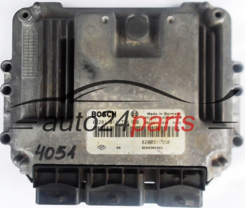 ECU ENGINE CONTROLLER RENAULT ESPACE 2.2 DCI BOSCH 0281011724, 0 281 011 724, 8200311550 8200384493 1039S04018 