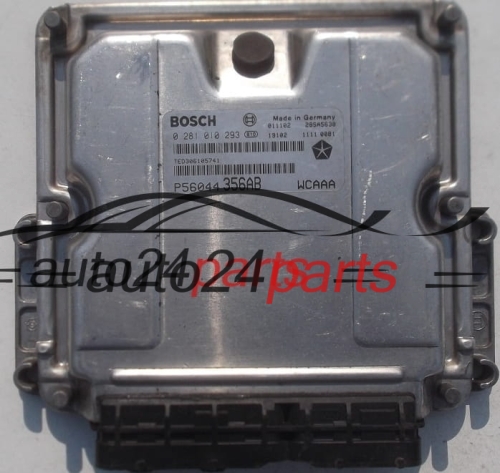 ECU ENGINE CONTROLLER JEEP GRAND CHEROKEE 2.7 CRD BOSCH 0 281 010 293, P56044356AB, WCAAA