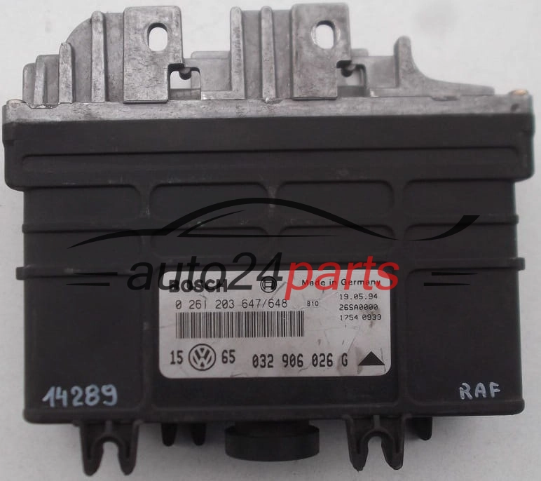 BOSCH 0 261 203 647/648, 0261203647, 032 906 026 G, 032906026G