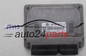 KOMPUTER STEROWNIK SILNIKA SKODA OCTAVIA 1.6 CONTINENTAL 5WP40429 04, 5WP4042904, 06A 906 033 CL, 06A906033CL - 17449