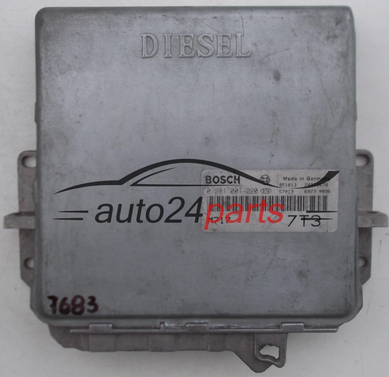 KOMPUTER STEROWNIK SILNIKA LANCIA KAPPA 2.4 TDS BOSCH 0281001220, 0 281 001 220, M717 7T2, 7T3 