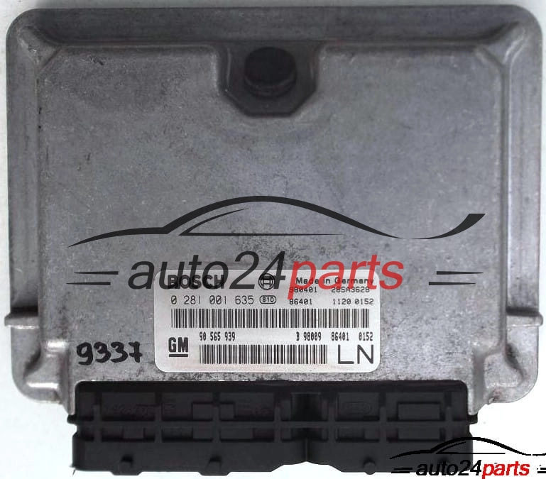 calculateur moteur pour opel omega b 2.0 dti