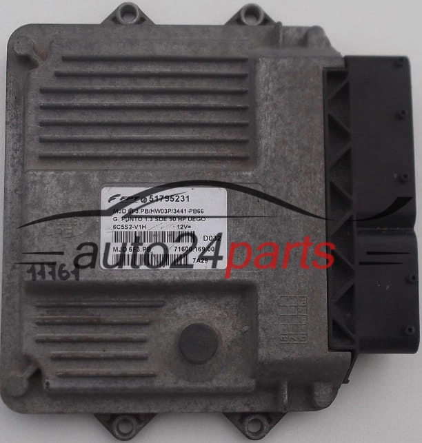 Μονάδα Ελέγχου Κινητήρα FIAT GRANDE PUNTO 1.3 JTD MAGNETI MARELLI MJD 6F3.PB