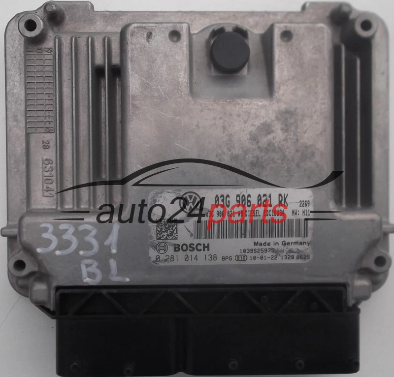  ECU CENTRALITA DE MOTOR VW VOLKSWAGEN TOURAN 1.9 TDI 03G906021RK