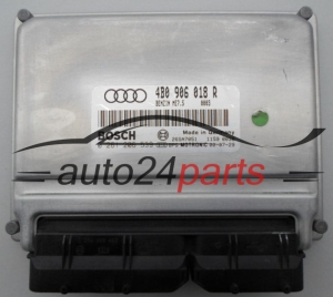 CENTRALINA DO MOTORE AUDI 1.8 T BOSCH 0 261 206 539, 0261206539, 4B0 906 018 R, 4B0906018R, ME7.5 