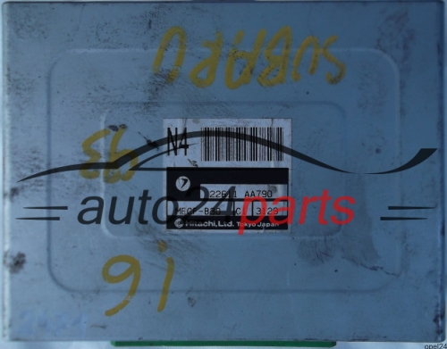 CENTRALINA DO MOTORE SUBARU IMPREZA 1.6 N4 22611AA790, C1 3129, MECFB30