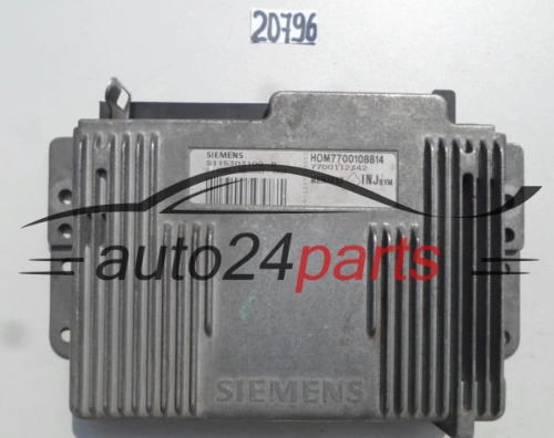 KOMPUTER STEROWNIK SILNIKA RENAULT CLIO 1.4 S115303100B S115303100 115303100 7700112342 HOM7700108814, 7700108814