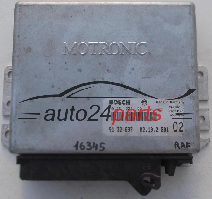 Μονάδα Ελέγχου Κινητήρα SAAB 900 2.3 i BOSCH 0 261 203 122, 0261203122, 91 32 697, 9132697