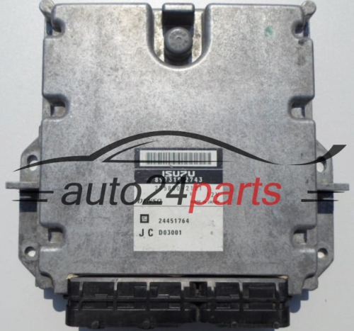 ECU CENTRALITA DE MOTOR  OPEL VECTRA SIGNUM 3.0 CDTI Y30DT ISUZU 897319-2743,  DENSO 275800-2181