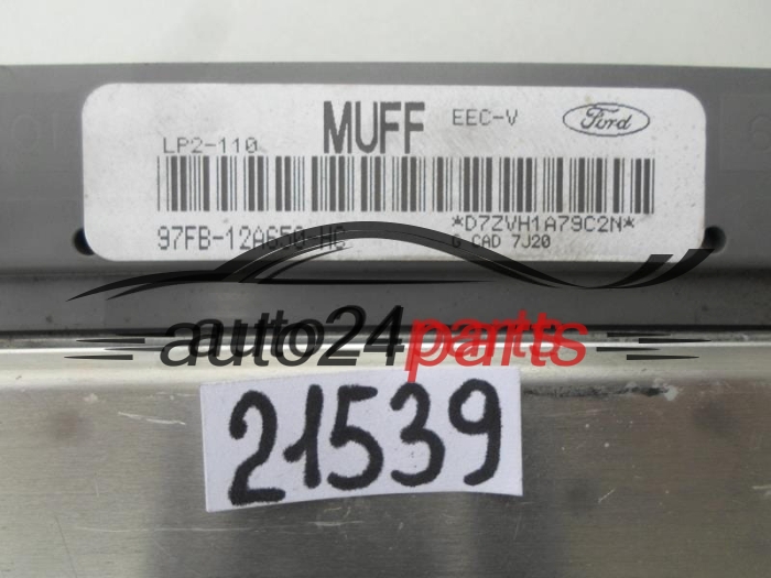 FORD PUMA 1.7 16V, 97FB12A650HC, MUFF