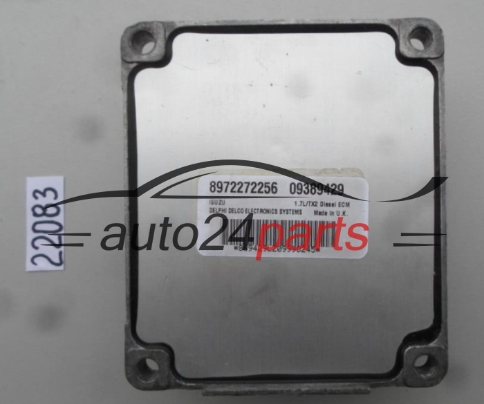 MOTORSTEUERGERÄT ECU STEUERGERAT OPEL CORSA COMBO 1.7 DT DTI Y17DT Y17DTI Y17DTL DELPHI DELCO 09389429, ISUZU 8972272256
