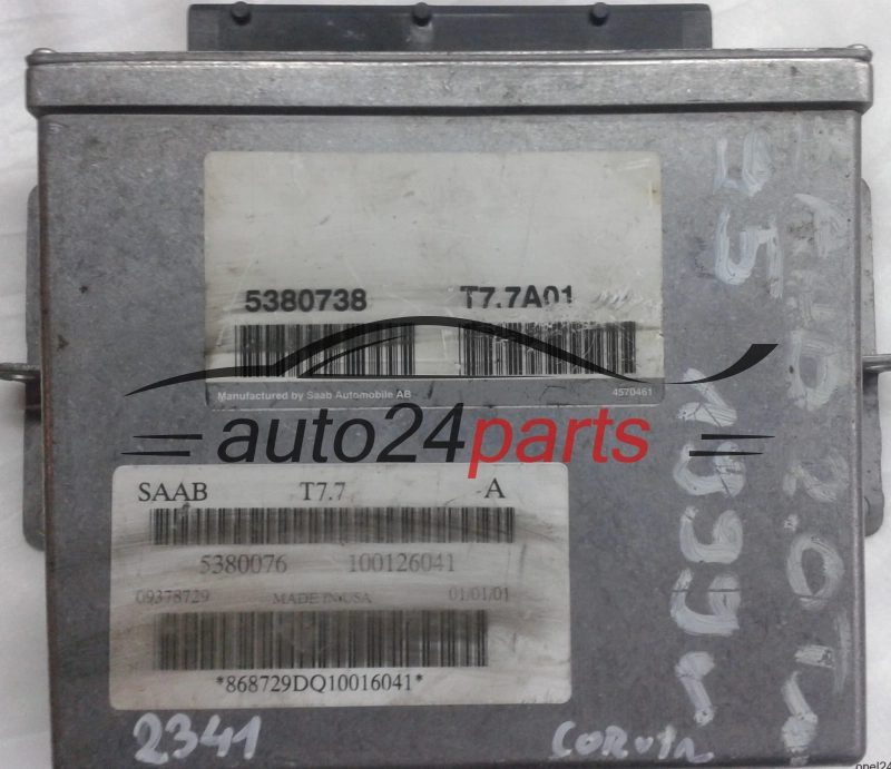 CENTRALINA MOTORE SAAB 9-5 2.0 5380738 5380076 09378729 9378729 T7.7A01