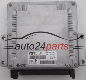 ECU ENGINE CONTROLLER CITROEN XANTIA PEUGEOT 406 2.0 HDI BOSCH 0 281 010 165, 0281010165, 96 370 895 80, 9637089580, EDC15C2 24 