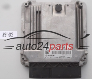 KOMPUTER STEROWNIK SILNIKA VW VOLKSWAGEN GOLF 1.6 TDI BOSCH 0 281 018 510, 0281018510, 04L 907 309 B, 04L907309B, EDC17C64 - 