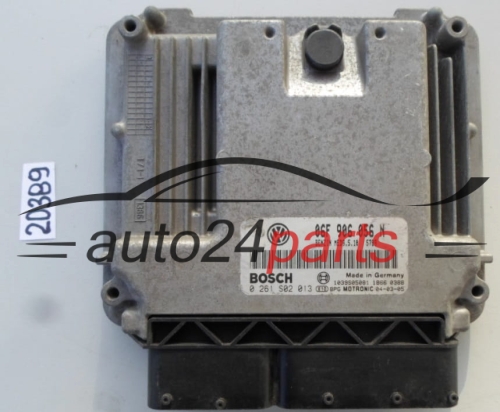 KOMPUTER STEROWNIK SILNIKA VW VOLKSWAGEN TOURAN 2.0 FSI BOSCH 0 261 S02 013, 0261S02013, 06F 906 056 N, 06F906056N, MED9.5.10 