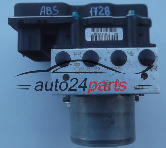 ABS PUMP OPEL CORSA D BOSCH 0 265 251 190,  13321075, 0 265 951 440