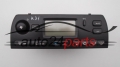HEATING AND AIR CONDITIONING CONTROL PANEL SWITCH CLIMATRONIC JAGUAR X-TYPE 1X4H-18C612-BK, 1X4H18C612BK