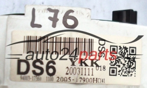 HYUNDAI MATRIX 1.5 CRDI DS6 20031111, 9400317360, 94003-17360, 200517900H, 2005-17900H