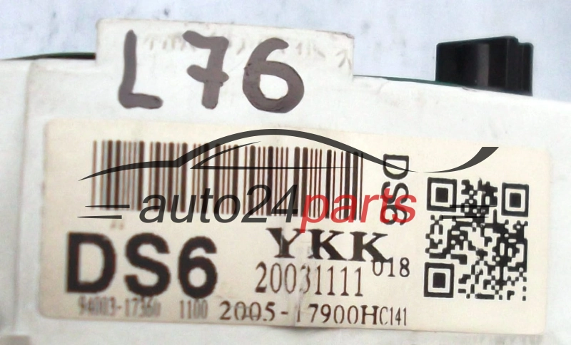 HYUNDAI MATRIX 1.5 CRDI DS6 20031111, 9400317360, 94003-17360, 200517900H, 2005-17900H