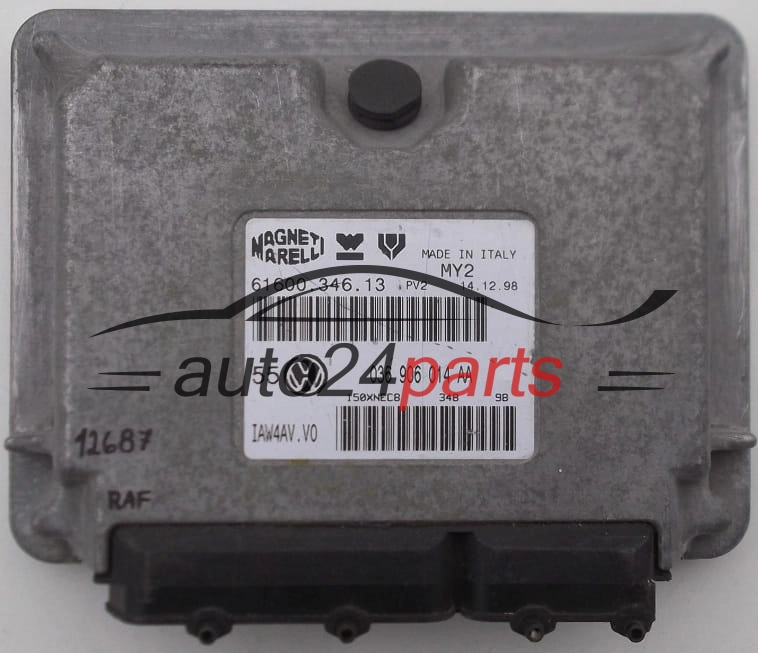 036 906 014 AA, 036906014AA, 61600.346.13, 6160034613, MAGNETI MARELLI IAW4AVV0, IAW4AV.V0
